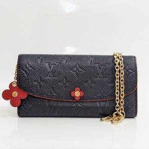 ✨ Louis Vuitton ✨ Empreinte flower Emilie long wallet